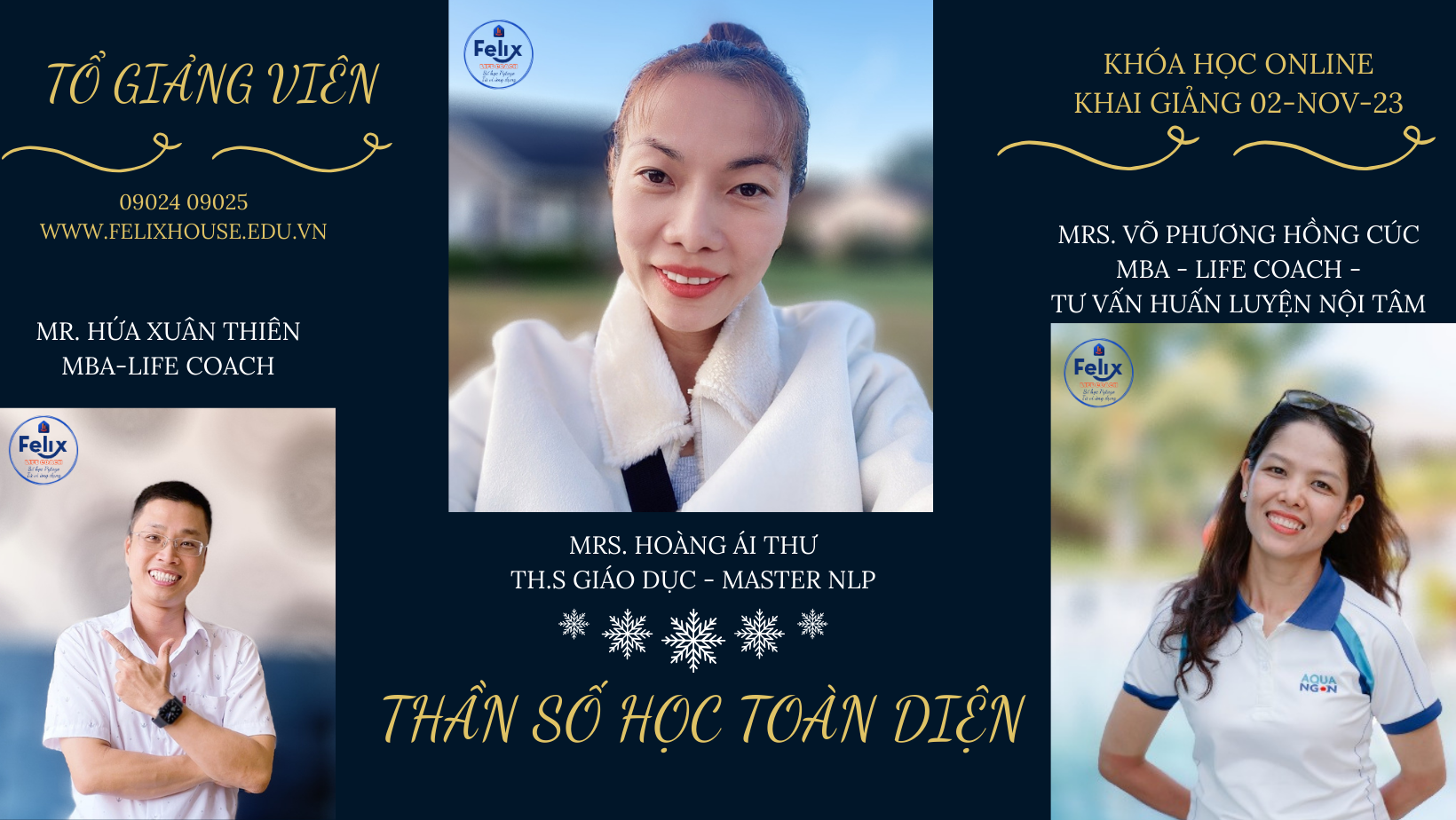 Khóa Thần Số Học Toàn Diện Felix