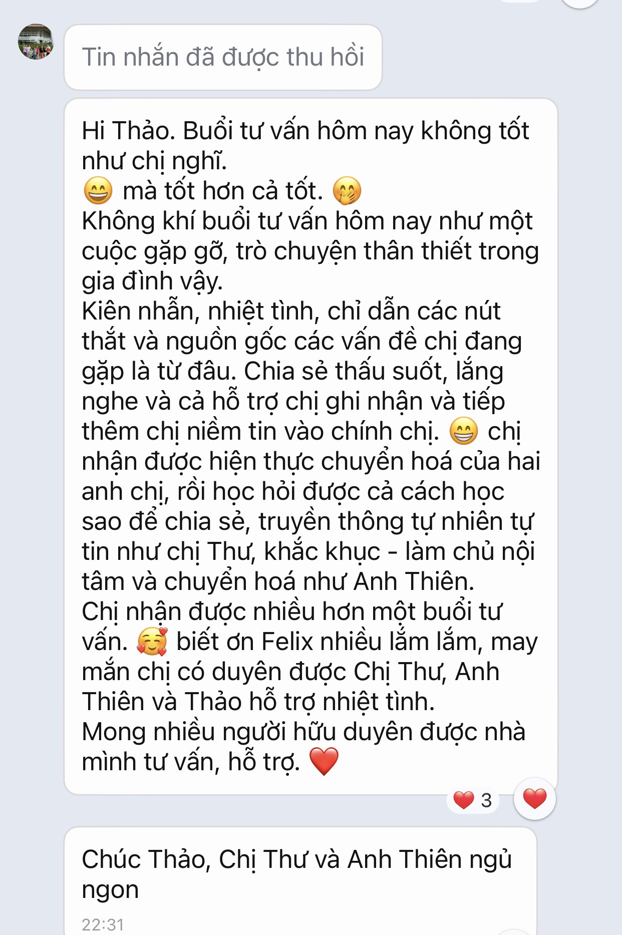 Cảm nhận khách hàng tử vi ứng dụng Felix