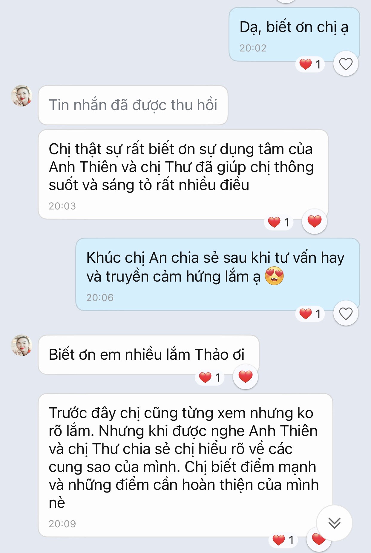 Cảm nhận khách hàng tử vi ứng dụng Felix