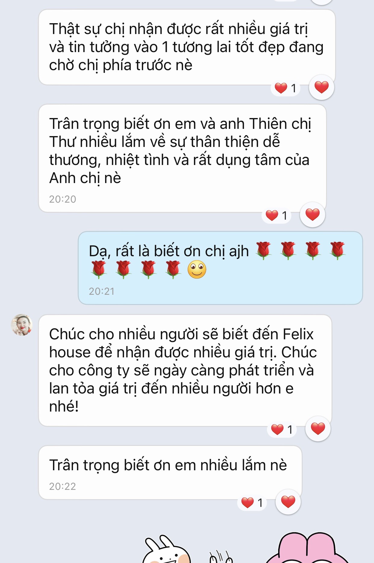 Cảm nhận khách hàng tử vi ứng dụng Felix