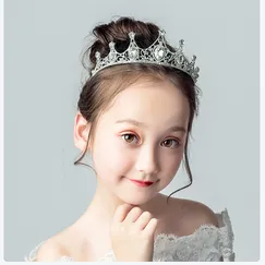 Vương miện công chúa cho bé gái đính đá dễ thương