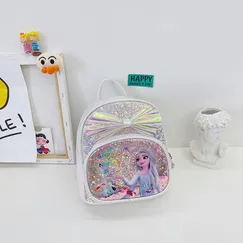 Balo Elsa đi chơi cho bé gái 2-4 tuổi phối kim sa đính nơ xinh xắn
