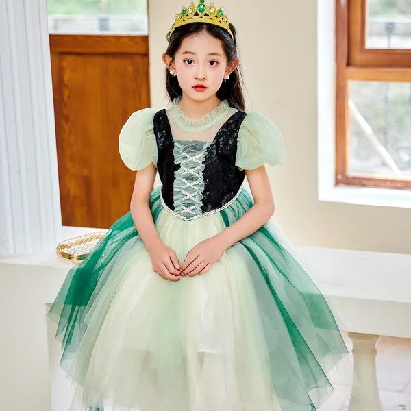 Váy đầm Công chúa Anna cho bé gái 3-8 tuổi mẫu mới chất liệu vải cao cấp