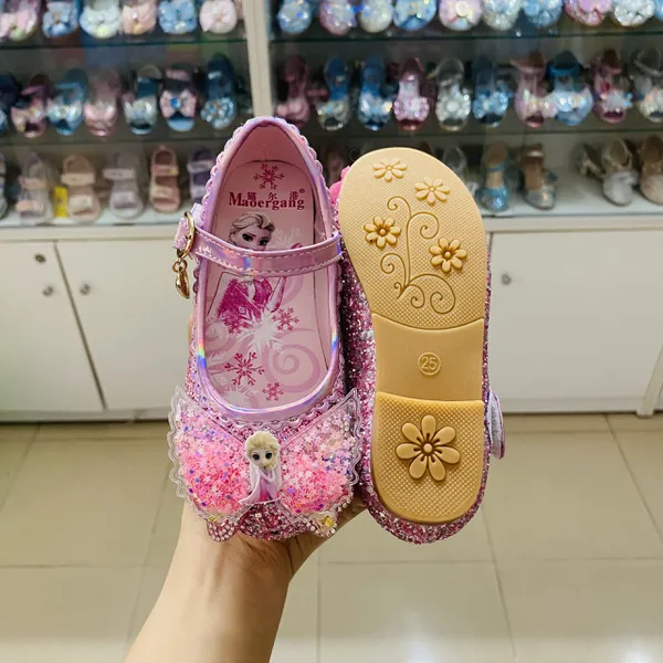 Giày búp bê công chúa Elsa cho bé 2-8 tuổi