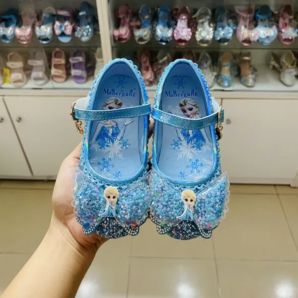 Giày búp bê công chúa Elsa cho bé 2-8 tuổi