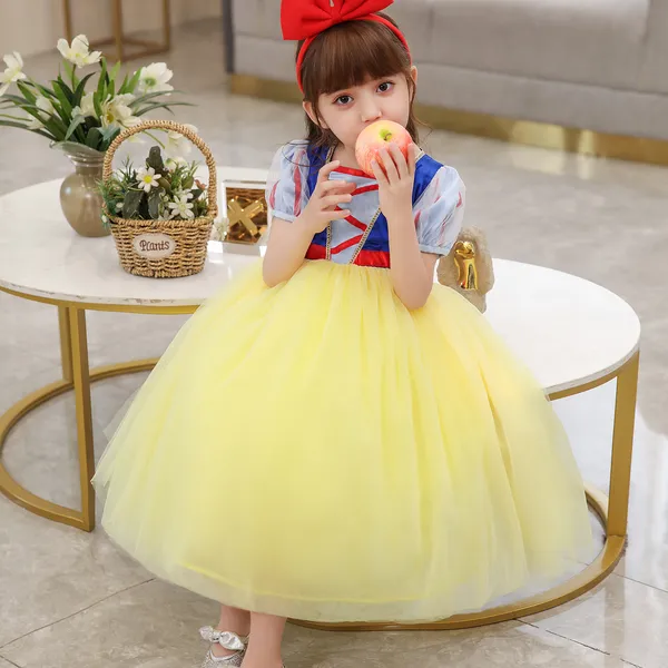 Váy công chúa Bạch Tuyết mẫu mới siêu dễ thương cho bé 2-7 tuổi