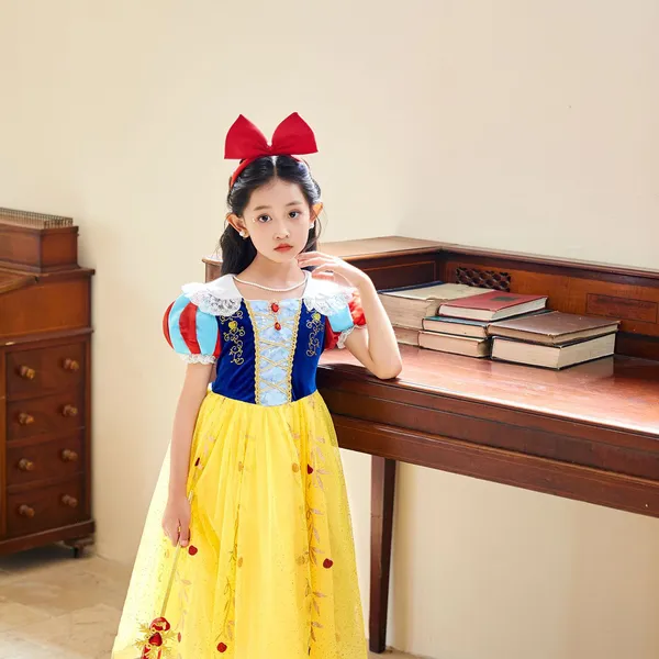 Váy Công chúa Bạch Tuyết kèm choàng đỏ - Snow White mẫu mới chất liệu cao cấp