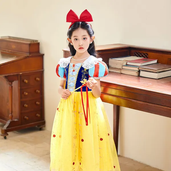 Váy Công chúa Bạch Tuyết kèm choàng đỏ - Snow White mẫu mới chất liệu cao cấp