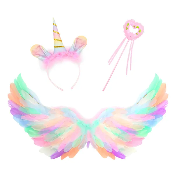 Váy công chúa Elsa frozen màu hồng cao cấp cho bé gái 3-9 tuổi