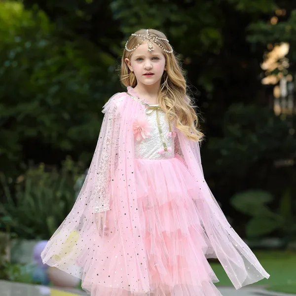 Áo choàng hóa trang công chúa Elsa & Anna cho tiệc Halloween