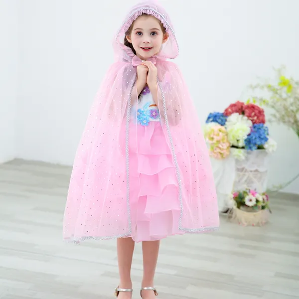 Áo choàng hóa trang công chúa cho tiệc Halloween của bé gái