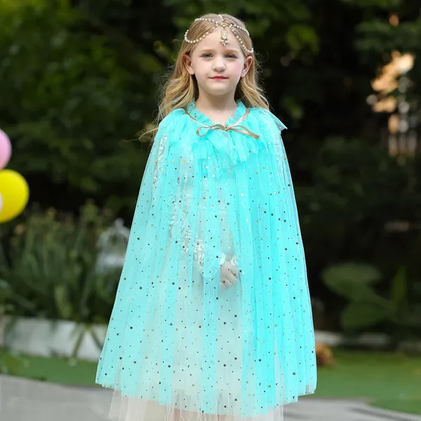 Áo choàng hóa trang công chúa Elsa & Anna cho tiệc Halloween