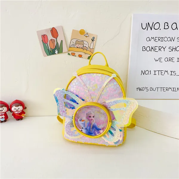Balo Elsa xinh xắn họa tiết Nữ hoàng Elsa cho bé gái 2-4 tuổi