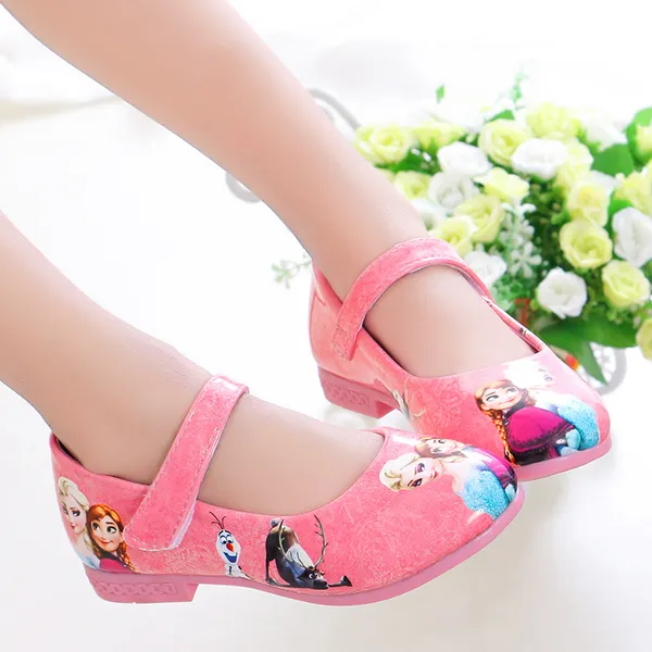 Giày búp bê công chúa elsa cho bé gái 2-8 tuổi