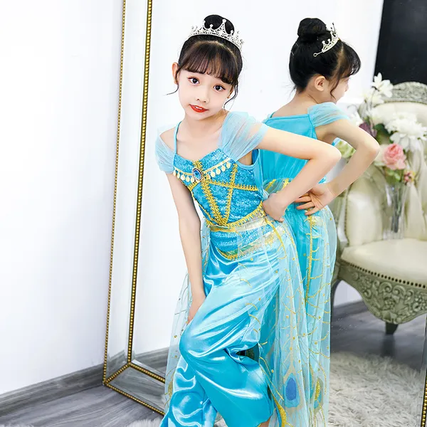 Trang phục hóa trang công chúa JASMINE kèm phụ kiện cho bé gái