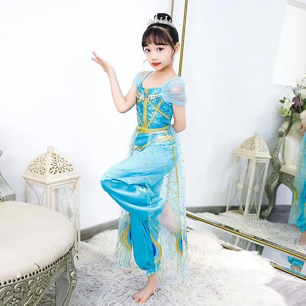 Trang phục hóa trang công chúa JASMINE kèm phụ kiện cho bé gái