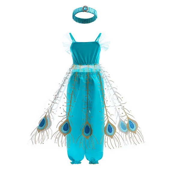 Trang phục hóa trang công chúa JASMINE kèm phụ kiện cho bé gái