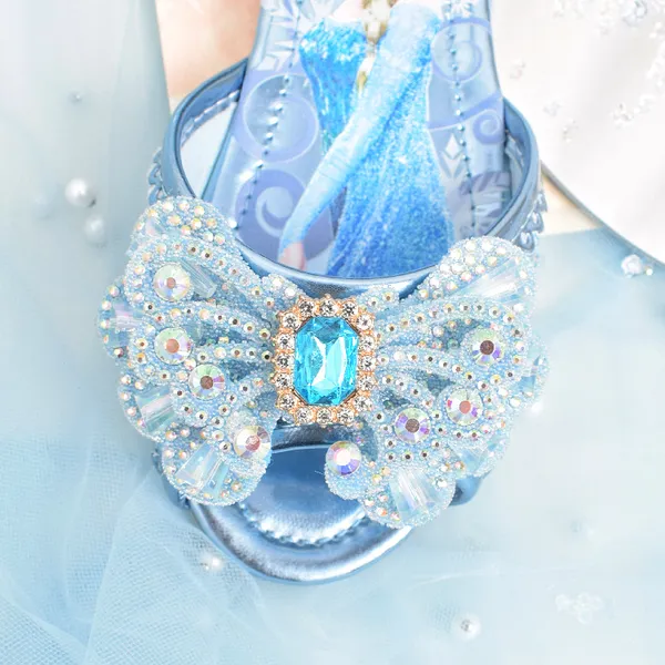 Giày elsa kiểu sandal mẫu mới 2022 cho bé gái từ 3 - 10 tuổi