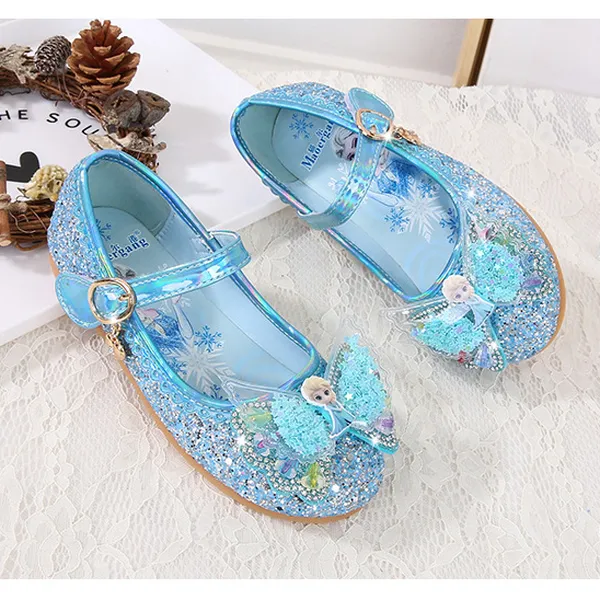 Giày búp bê công chúa Elsa cho bé 2-8 tuổi
