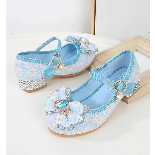 Giày công chúa cao gót siêu xinh cho bé gái 3-9 tuổi mẫu mới 2024