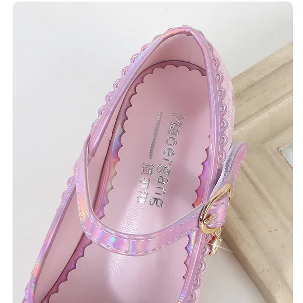 Giày công chúa cao gót siêu xinh cho bé gái 3-9 tuổi mẫu mới 2024