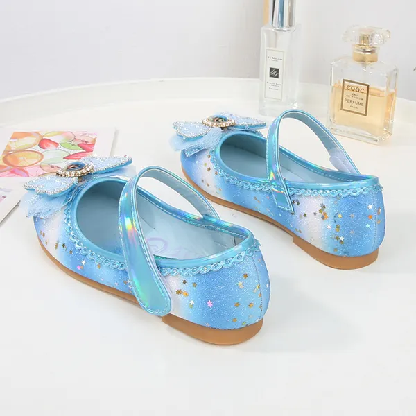 Giày búp bê công chúa Elsa cho bé gái 2-8 tuổi mẫu mới 2023 siêu xinh