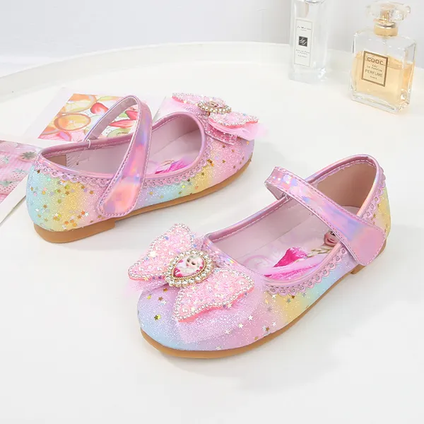 Giày búp bê công chúa Elsa cho bé gái 2-8 tuổi mẫu mới 2023 siêu xinh