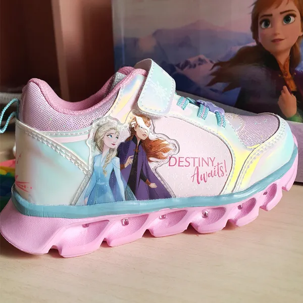 Giày Elsa thể thao màu hồng Walt Disney chính hãng