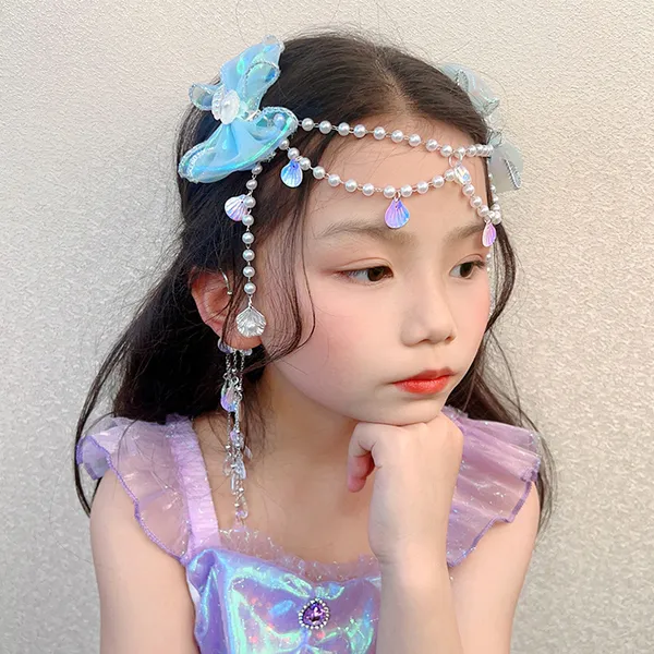 Set phụ kiện Nàng tiên cá Ariel cho bé gái 3-9 tuổi siêu đáng yêu
