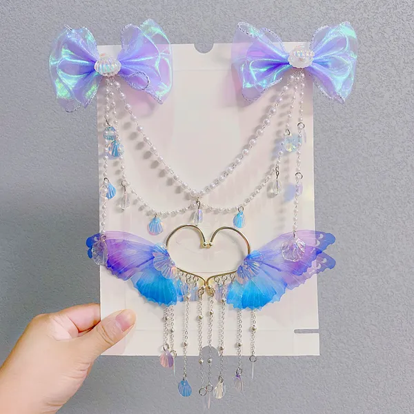 Set phụ kiện Nàng tiên cá Ariel cho bé gái 3-9 tuổi siêu đáng yêu