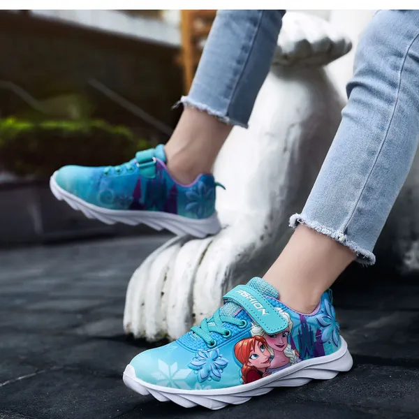 Thể thao Elsa màu xanh siêu nhẹ cho bé gái 3-9 tuổi