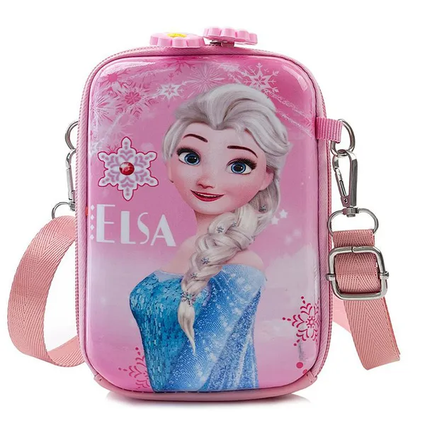 Túi xách đeo chéo cho bé gái hình công chúa elsa dễ thương