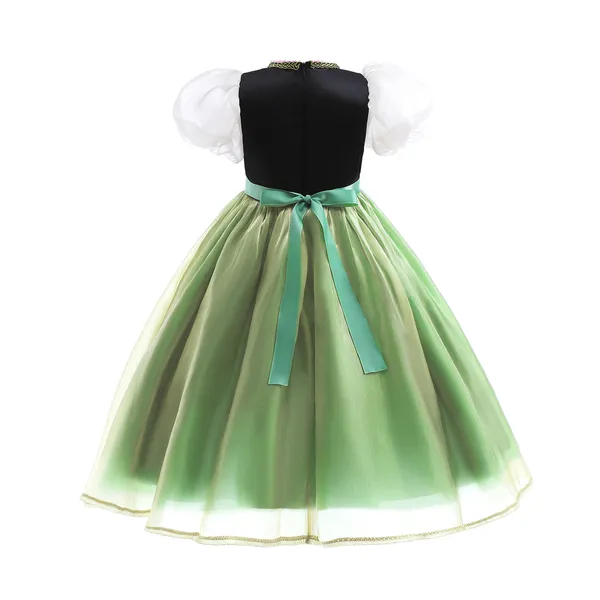 Váy công chúa Anna mẫu mới Cosplay Elsa Anna Girls