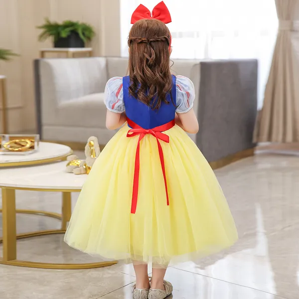 Váy công chúa Bạch Tuyết mẫu mới siêu dễ thương cho bé 2-7 tuổi