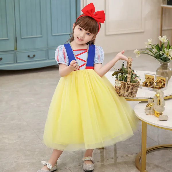 Váy công chúa Bạch Tuyết mẫu mới siêu dễ thương cho bé 2-7 tuổi