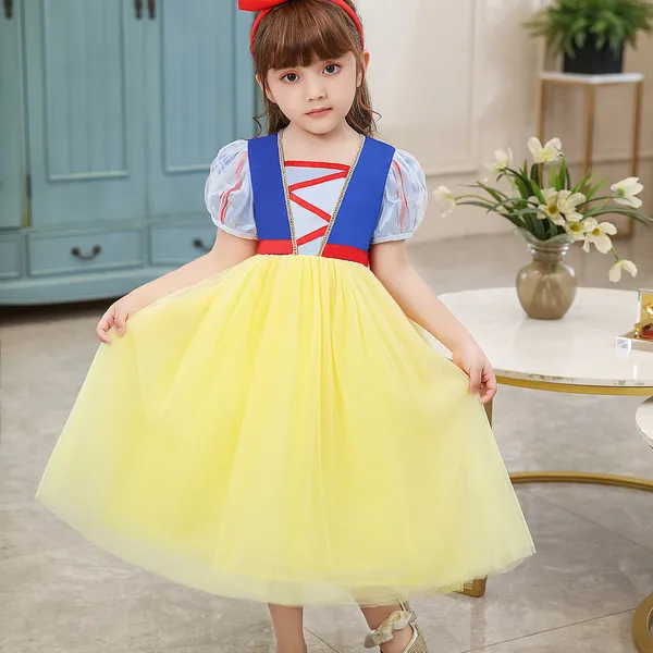 Váy công chúa Bạch Tuyết mẫu mới siêu dễ thương cho bé 2-7 tuổi