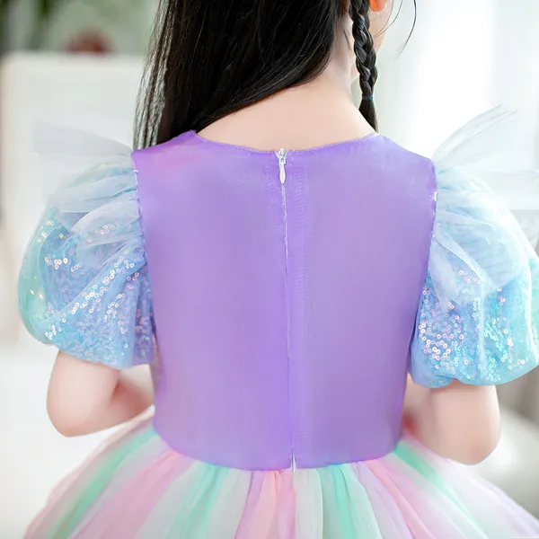 Váy công chúa Pony cầu vồng cho bé  từ 3-9 tuổi