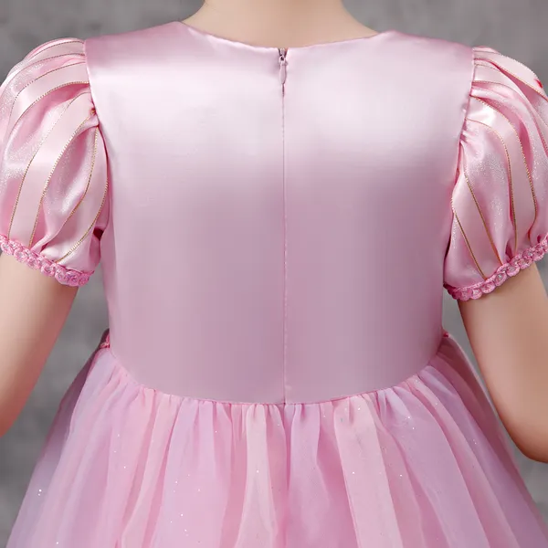 Váy Công chúa Aurora, công chúa Rapunzel màu hồng mẫu mới nhất 2024 Siêu dễ thương