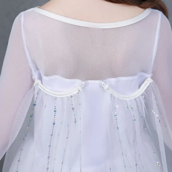 Váy Nữ hoàng Elsa tà dài  - Mẫu mới nhất 2020 (Frozen 2) SP CAO CẤP