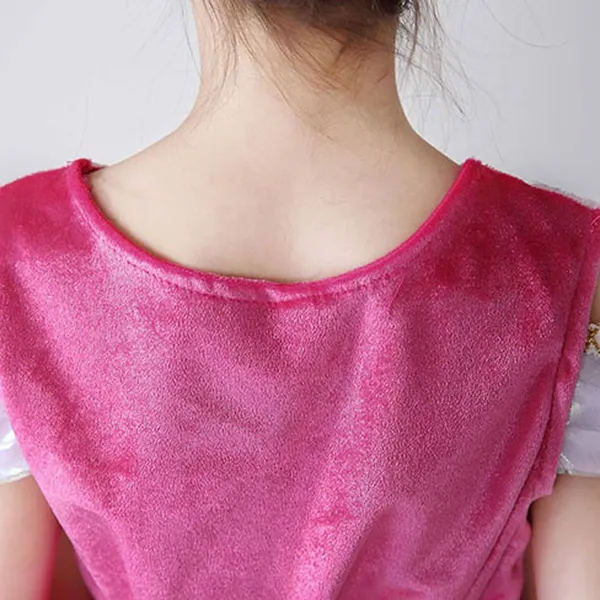 Váy Công chúa Aurora Màu hồng xinh xắn dễ thương cho bé