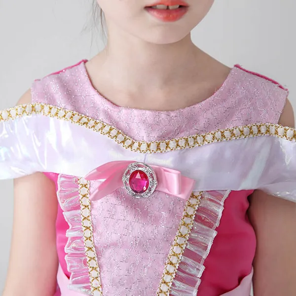 Váy Công chúa Aurora Màu hồng xinh xắn dễ thương cho bé