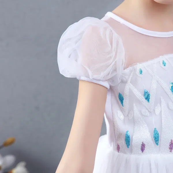Váy Nữ hoàng Elsa Cosplay Elsa Anna Girls - Mẫu mới nhất 2020 (Frozen 2) Cho bé gái từ 4 -12 tuổi - EV17