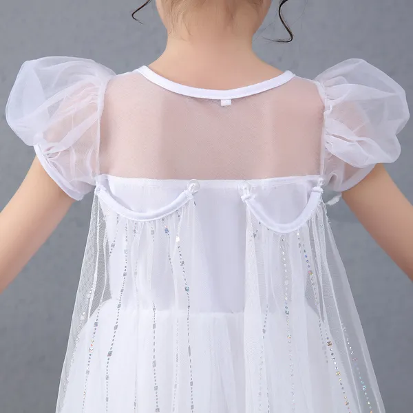 Váy Nữ hoàng Elsa Cosplay Elsa Anna Girls - Mẫu mới nhất 2020 (Frozen 2) Cho bé gái từ 4 -12 tuổi - EV17