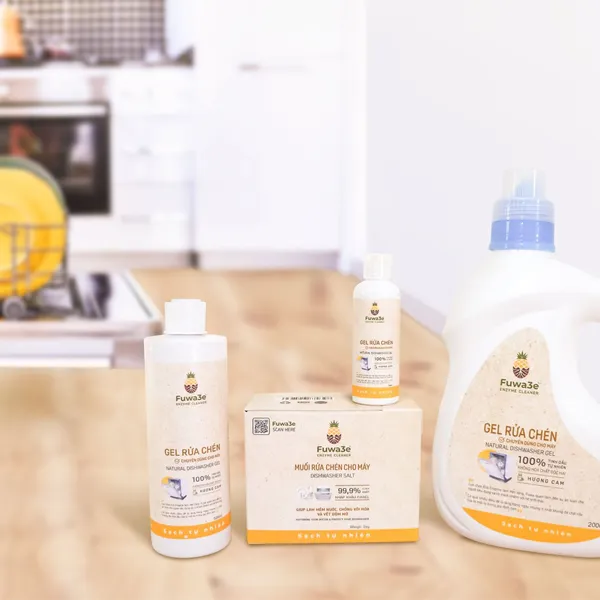 Gel rửa chén cho máy Fuwa3e