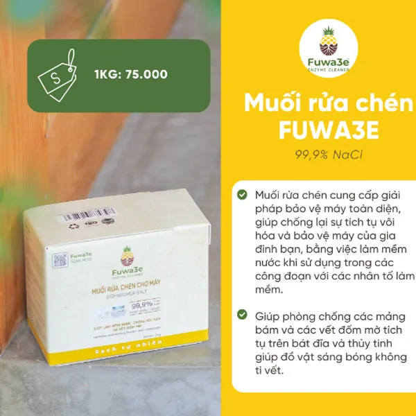 Muối rửa chén cho máy Fuwa3e