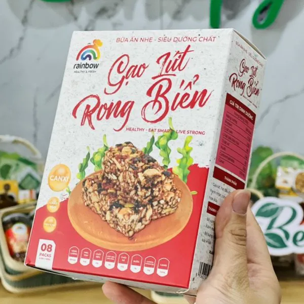 Bánh Hạt Gạo Lứt Rong Biển 160gr