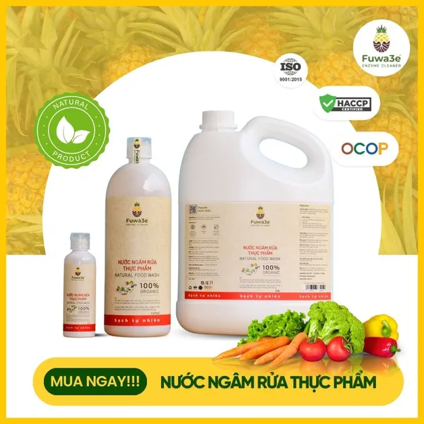 Nước ngâm rửa thực phẩm Fuwa3e