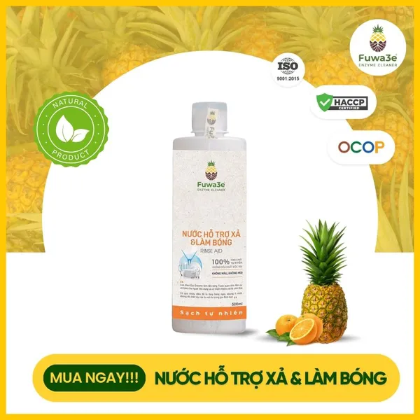 Nước hỗ trợ xả & làm bóng Fuwa3e