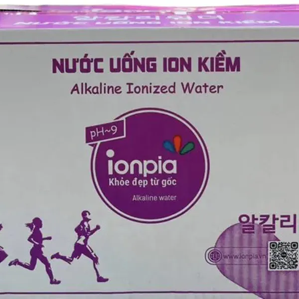 Nước kiềm IONPIA 9.0  - 330ml combo mua 5 thùng tặng 1 thùng
