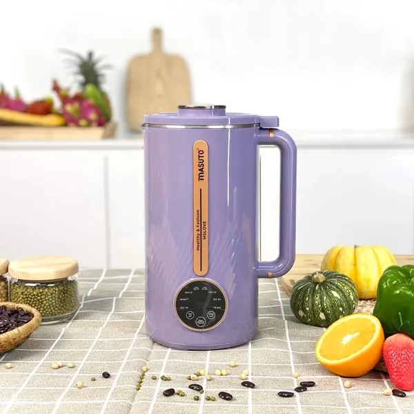 Máy làm sữa hạt Masuto MsLove - Nữ hoàng chống trào trong làng sữa hạt - Dung tích 1000ml công suất 800W